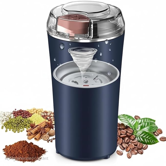 Portable Electric Coffee & Spice Grinder